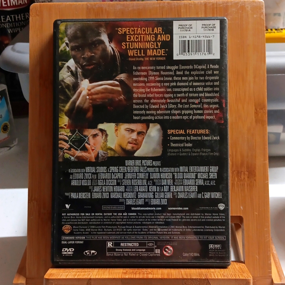 Blood Diamond DVD - Picture 2 of 3